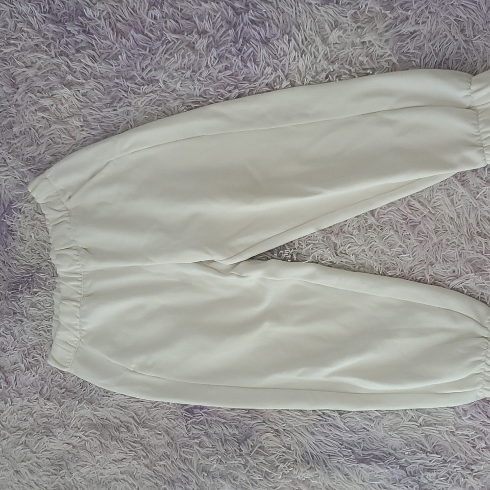 Fleece lined sweatpants - size medium